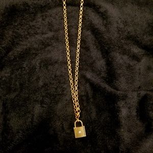 Chico's lock necklace